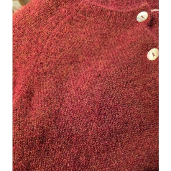 Doen Petra Cardigan in Bordeaux - Picture 7 of 8